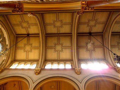 Middle Street Synagogue, Brighton (May 2013) - Vaulted Ceiling (1)