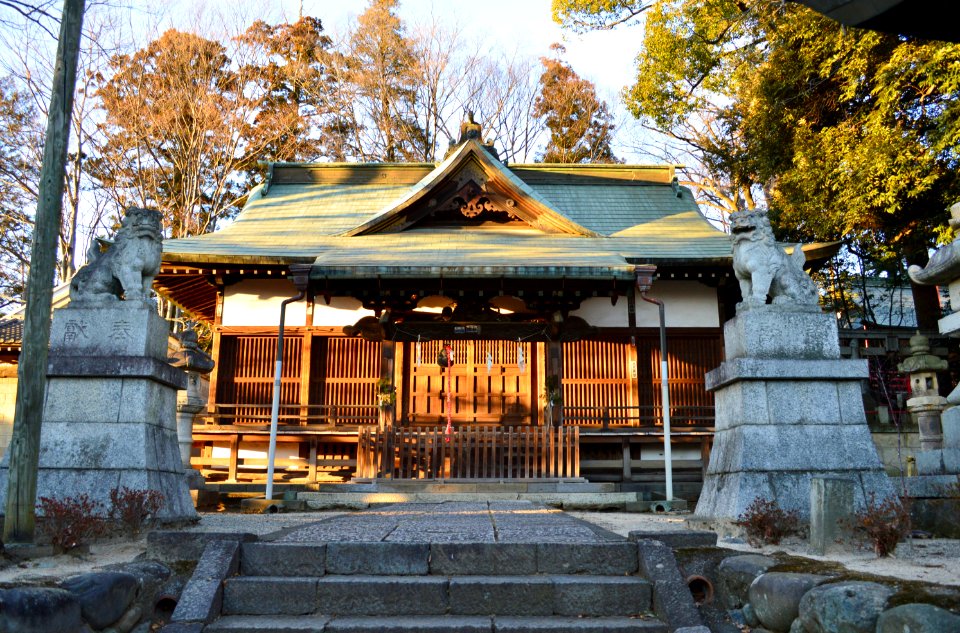 Miwa-jinja (Kiryu), haiden