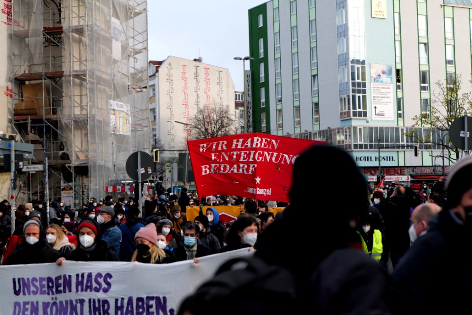 Mietendeckel demonstration Berlin 2021-04-15 23
