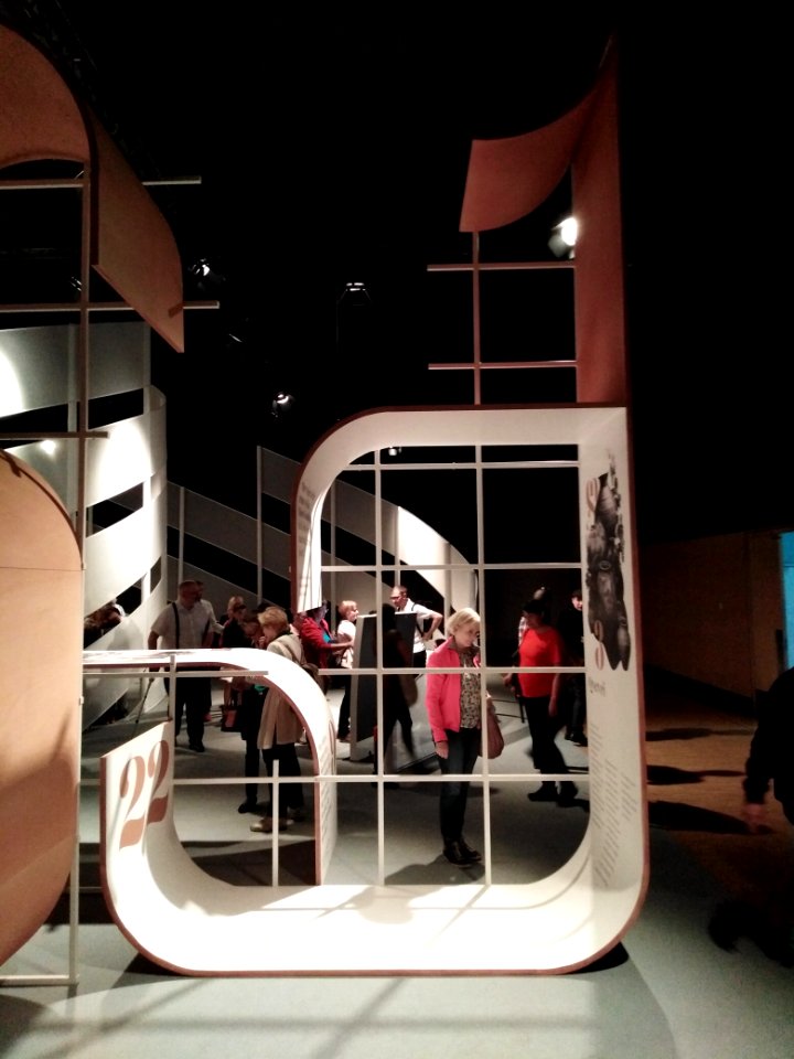 Mkhedruli letters at Frankfurt Book Fair 21