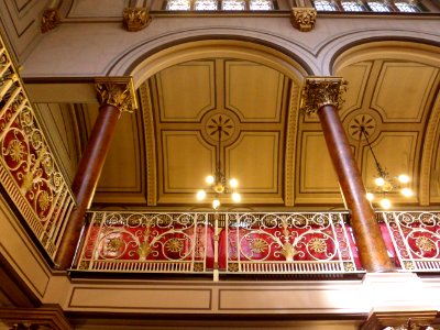 Middle Street Synagogue, Brighton (May 2013) - Gallery seen from below (1)