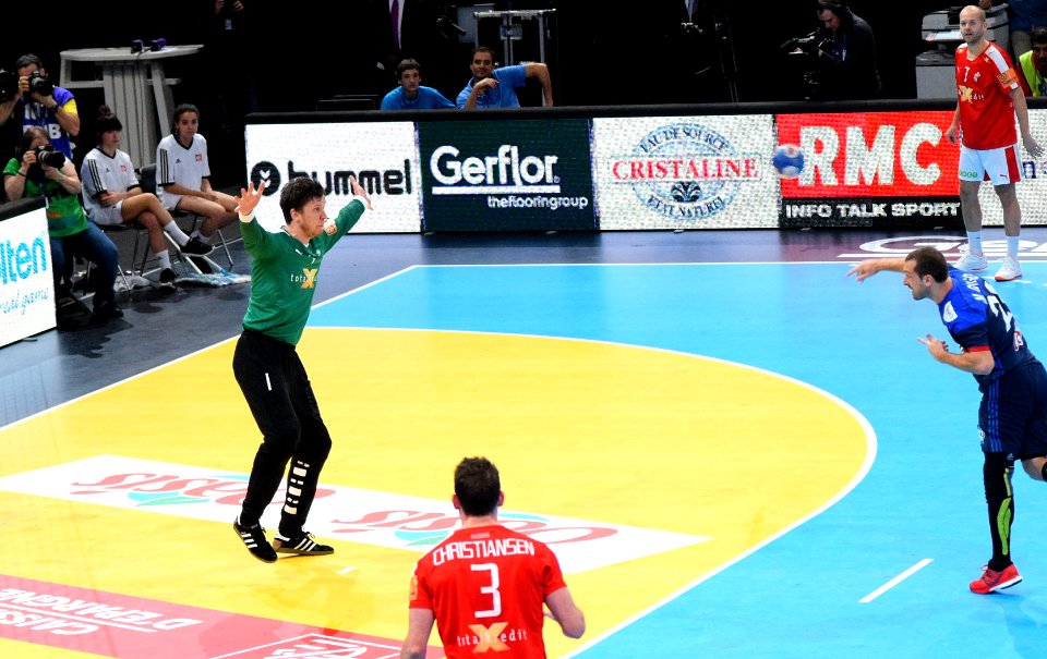 Mickael Guigou face à Niklas Landin Jacobsen 2-20160110