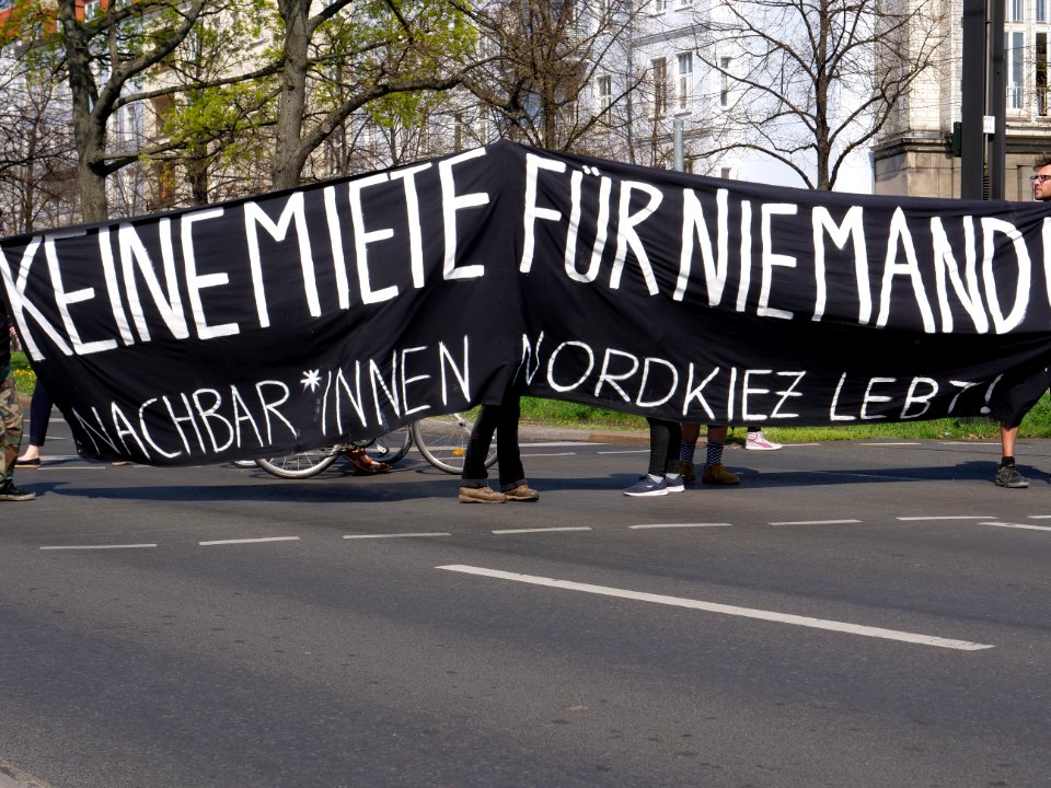 Mietenwahnsinn demonstration in Berlin 06-04-2019 19