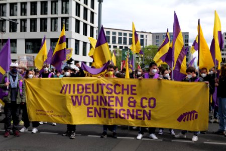 Mietenwahnsinn demonstration Berlin 2021-05-23 11