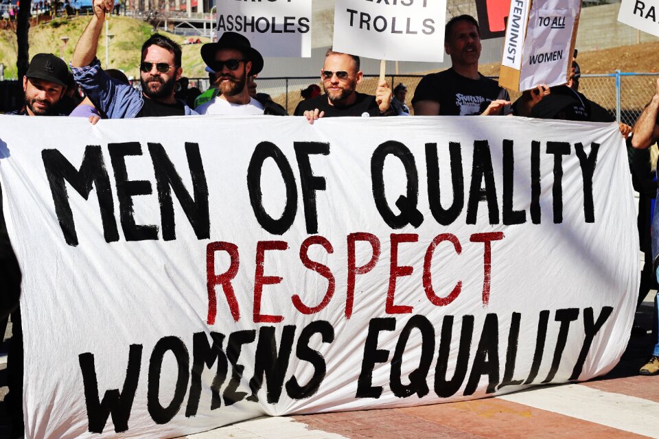 Protest equality sign