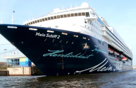Mein Schiff im Hafen