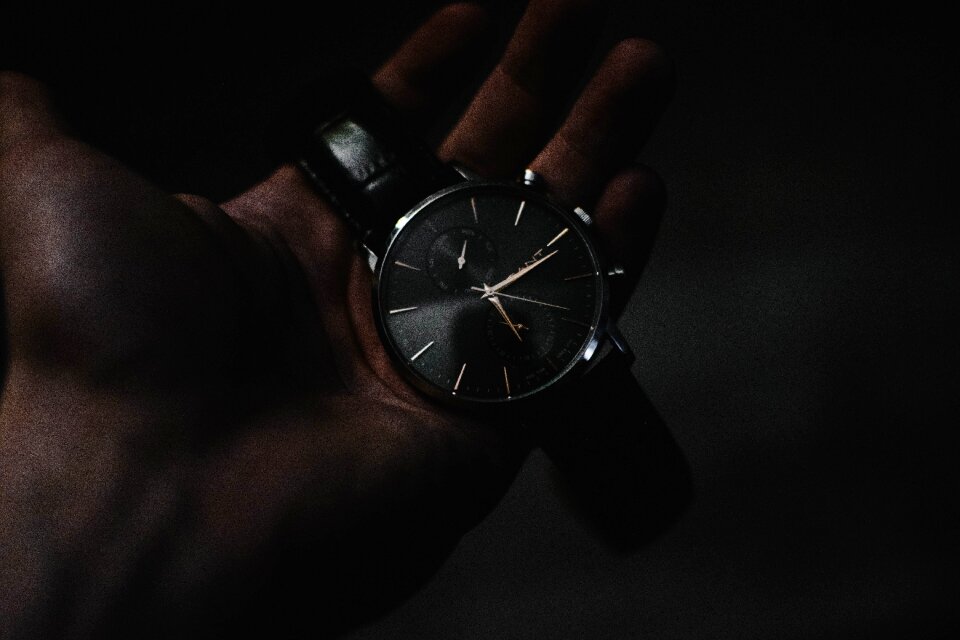 Palm watch gray watch