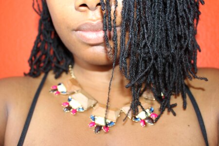 Braid accessories close up photo