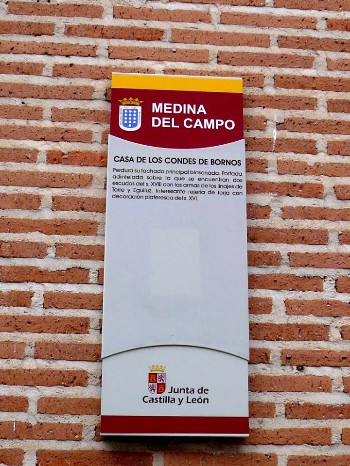 Medina del Campo - Casa de los Condes de Bornos 1