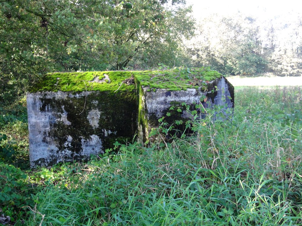 Mill Rijksmonument 525600 B-Kazemat 35 ca 50 m van Defensiekanaal