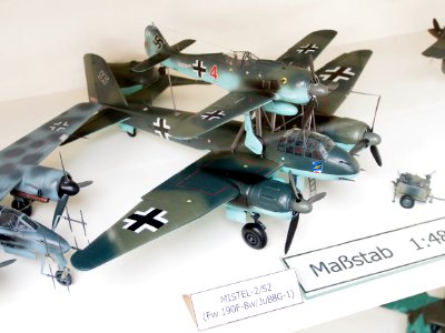 Mistel-2 A2 (Fw 190F-8w, Ju88G-1) model pic1