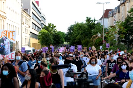 Migrantifa demonstration Berlin 2020-07-18 89