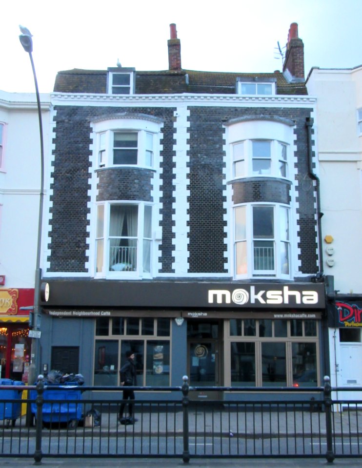 Moksha Café, 4–5 York Place, Brighton (March 2016)