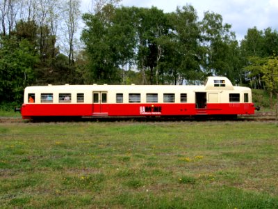 Mine museum diesel locomotive autorail Picasso X4042 at Petite-Rosselle pic-007