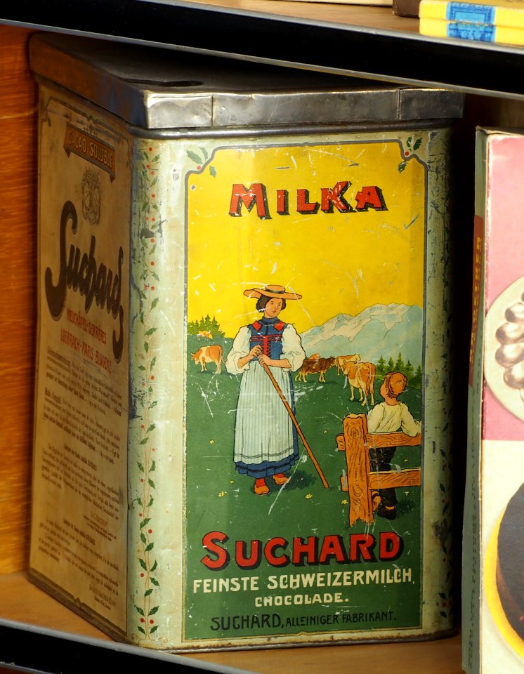 Milka Suchard blech