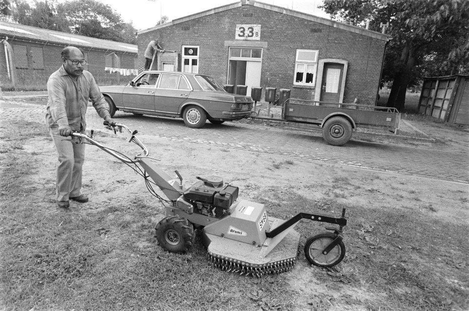 Molukse kamp Lunetten in Vught, voormalig concentratiekamp Vught, laatste barakk, Bestanddeelnr 933-0343