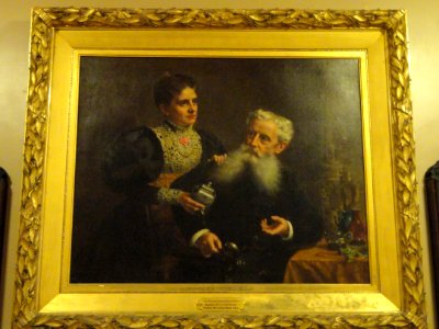 Mr. and Mrs. George Walter Vincent Smith by Thomas Waterman Wood, P.N.A. - George Walter Vincent Smith Art Museum - DSC03636