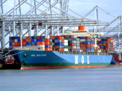 Mol Solution, leaving Port of Rotterdam, Holland 08-Jul-2007