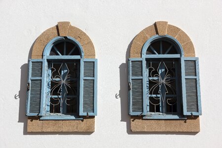 House wall shutter photo