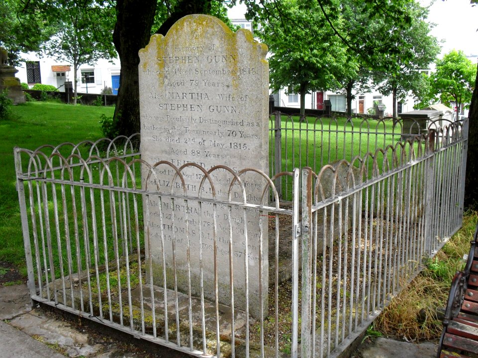 Monument to Martha Gunn, St Nicholas' Church, Brighton (NHLE Code 1380389)