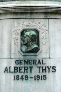 Monument au Général Thys by Frans Huygelen - Cinquantenaire - Brussels, Belgium - DSC08407