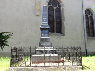 Mulcey (Moselle) monument aux morts