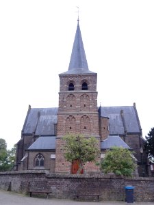 Mook Rijksmonument 30073 Kerkstraat 1, kerk vooraanzicht