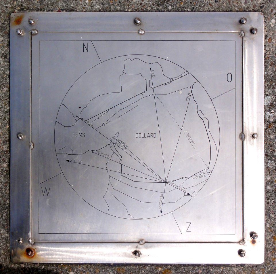 Monument3 deltahoogte zeedijk