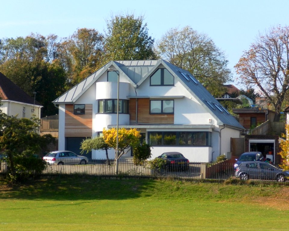 Modern House at Winfield Avenue, Patcham (October 2011)