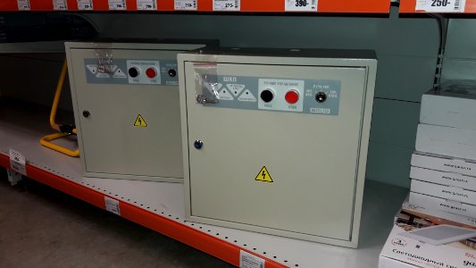 Motor control panel for firefighting, Bolid (02)