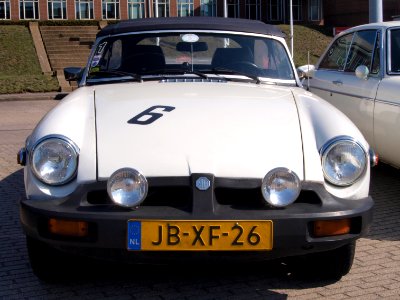MG B TOURER US (1979), Dutch licence registration JB-XF-26, pic1