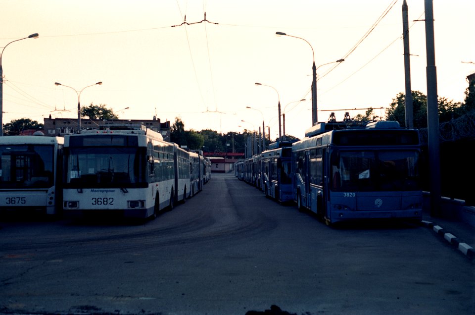 Moscow trolleybus 3682 2020-07 depot 5