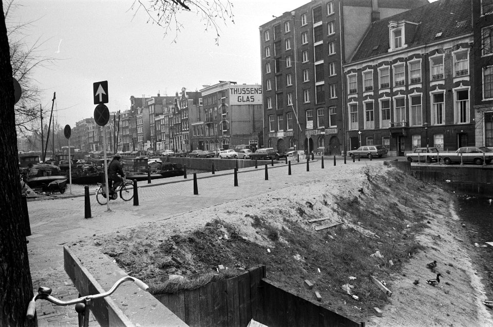 Metrobouw in Amsterdam dam in Geldersekade gereed voor verkeer, Bestanddeelnr 927-7759