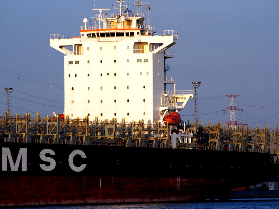 MSC Kim (ship, 2008), IMO 9351581, MMSI 356205000, Callsign 3EPZ, Port of Antwerp pic2