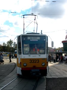 Moscow tram Tatra T7B5SU 3323 20051005 195 Авиационная улица