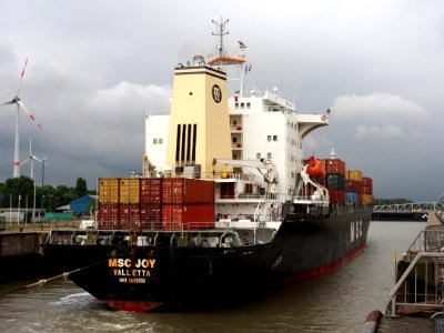 MSC Joy - IMO 9039250, Zandvlietsluis, Port of Antwerp pic7