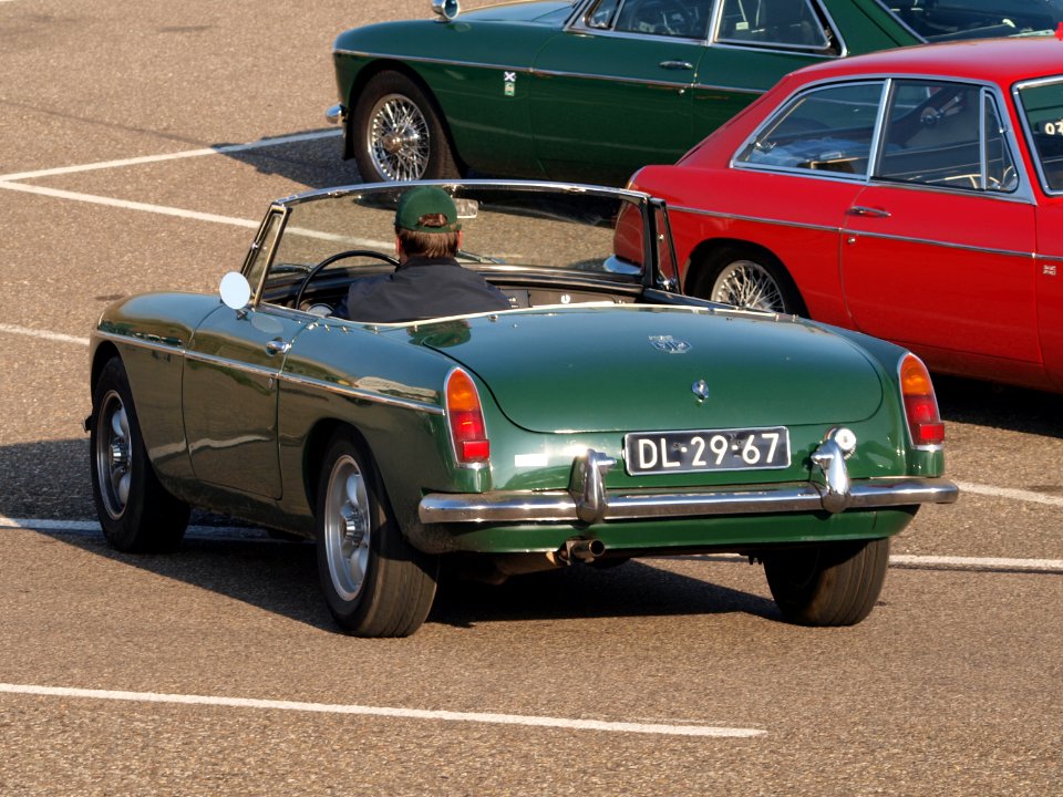 MG B dutch licence registration DL-29-67 pic2