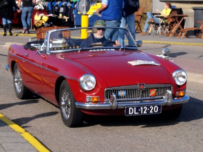 MG B dutch licence registration DL-12-20 pic2
