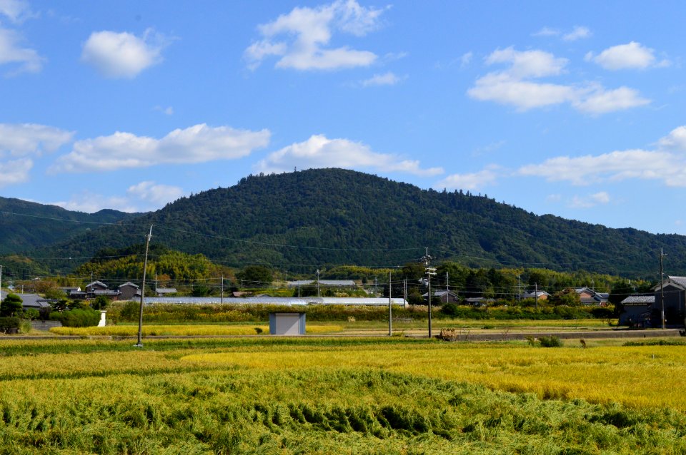 Mt.miwa from Hashihaka-kofun