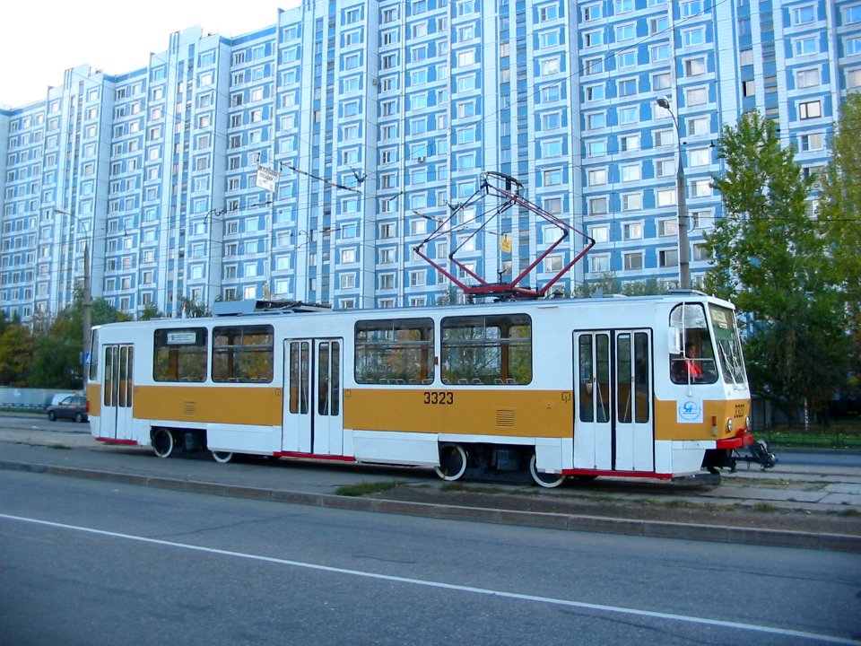 Moscow tram Tatra T7B5SU 3323 20051005 205 Таллинская улица