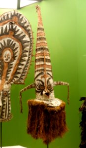 Mask, Elema, New Guinea, 1896 - Südseeabteilung - Ethnological Museum, Berlin - DSC00929