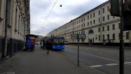 Moscow trolleybus 9029 Krasnokazarmennaya