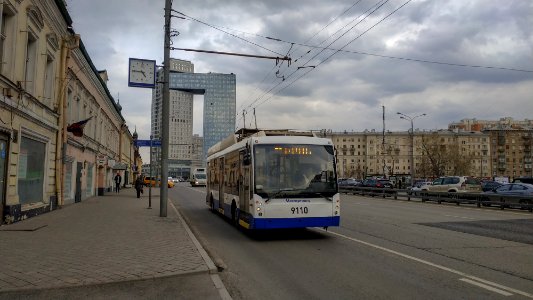 Moscow trolleybus 9110