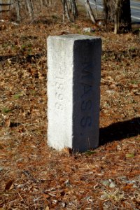 Massachusetts state line marker (Alford, Massachusetts) - DSC07521