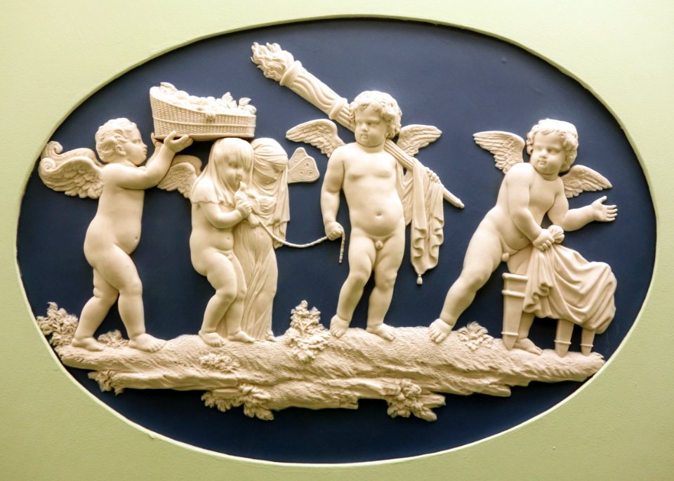 Marriage of Cupid and Psyche - Wedgwood, c. 1773 - Brooklyn Museum - DSC09008