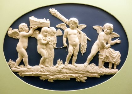 Marriage of Cupid and Psyche - Wedgwood, c. 1773 - Brooklyn Museum - DSC09008