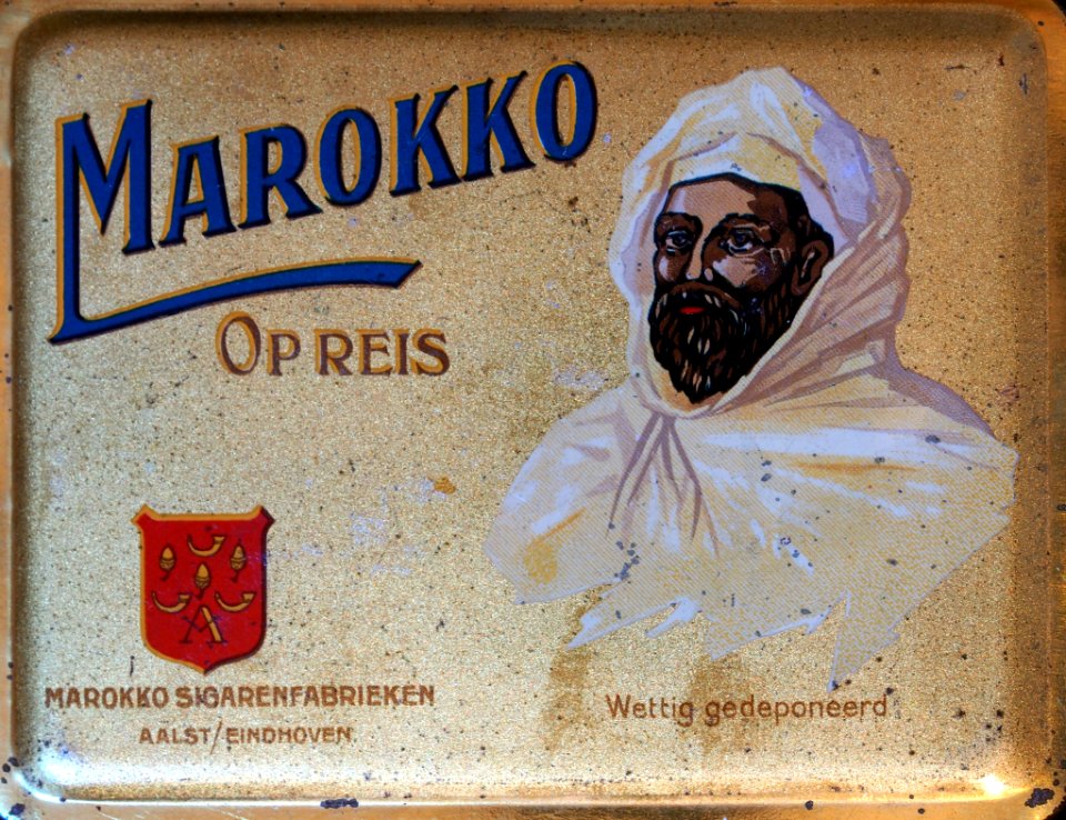 Marokko Op Reis sigarenblikje