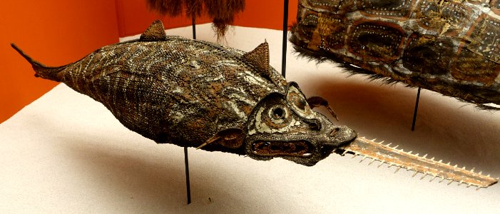 Mask, Kararau, Middle Sepik River Valley, New Guinea, 1912-1913 - Südseeabteilung - Ethnological Museum, Berlin - DSC00986