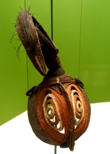 Mask, Maprik region, New Guinea - Südseeabteilung - Ethnological Museum, Berlin - DSC00918