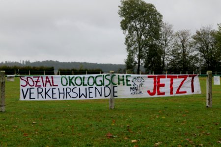 Maulbach forest blockades and protests 2020-10-06 02